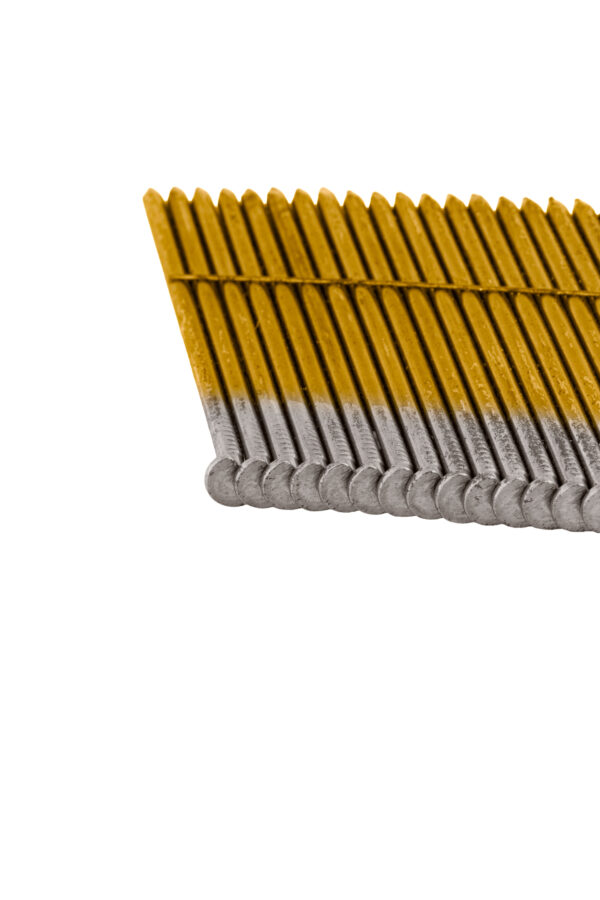3-1/2" x 0.131 BRIGHT 28-DEGREE ROUND HEAD DIAMOND POINT WIRE STRIP - Image 3