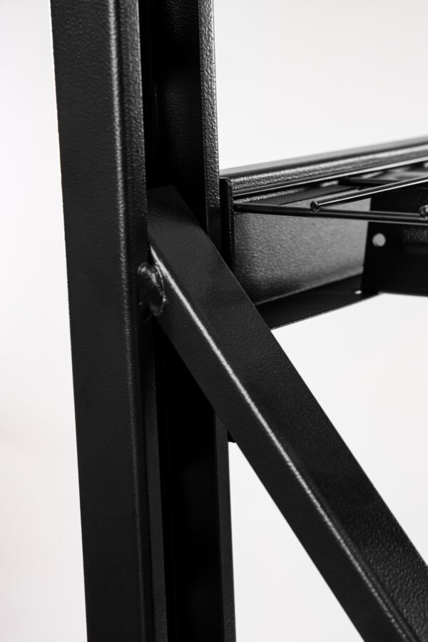 4-Tier Industrial Duty Garage Storage Boltless Shelving Unit-84W x 24H x 84D - 1500lbsLoad Capacity - Image 5