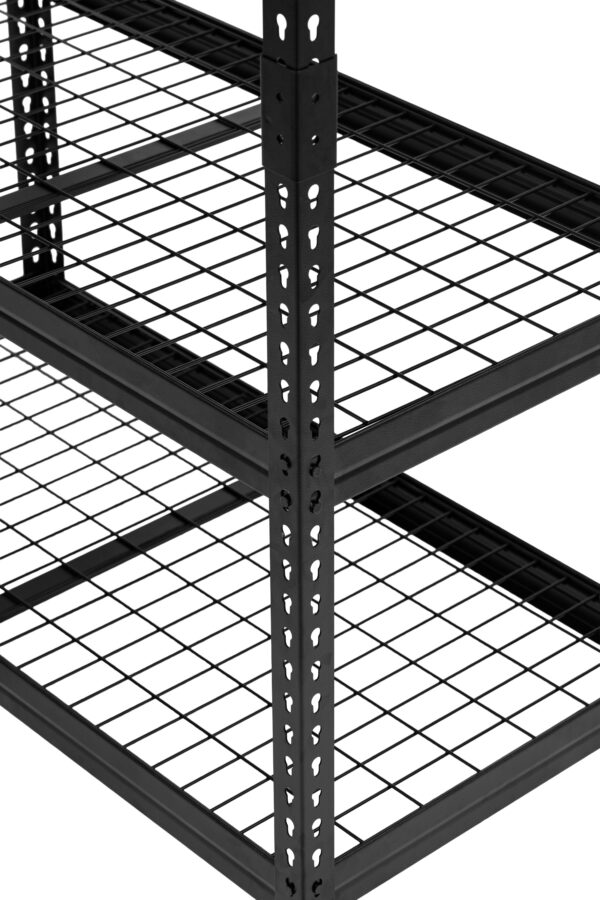 5-Tier Heavy Duty Steel Utility Shelving Unit-48 in. W x 78 in. H x 24 in. D-1000lbs Load Capacity - Image 3