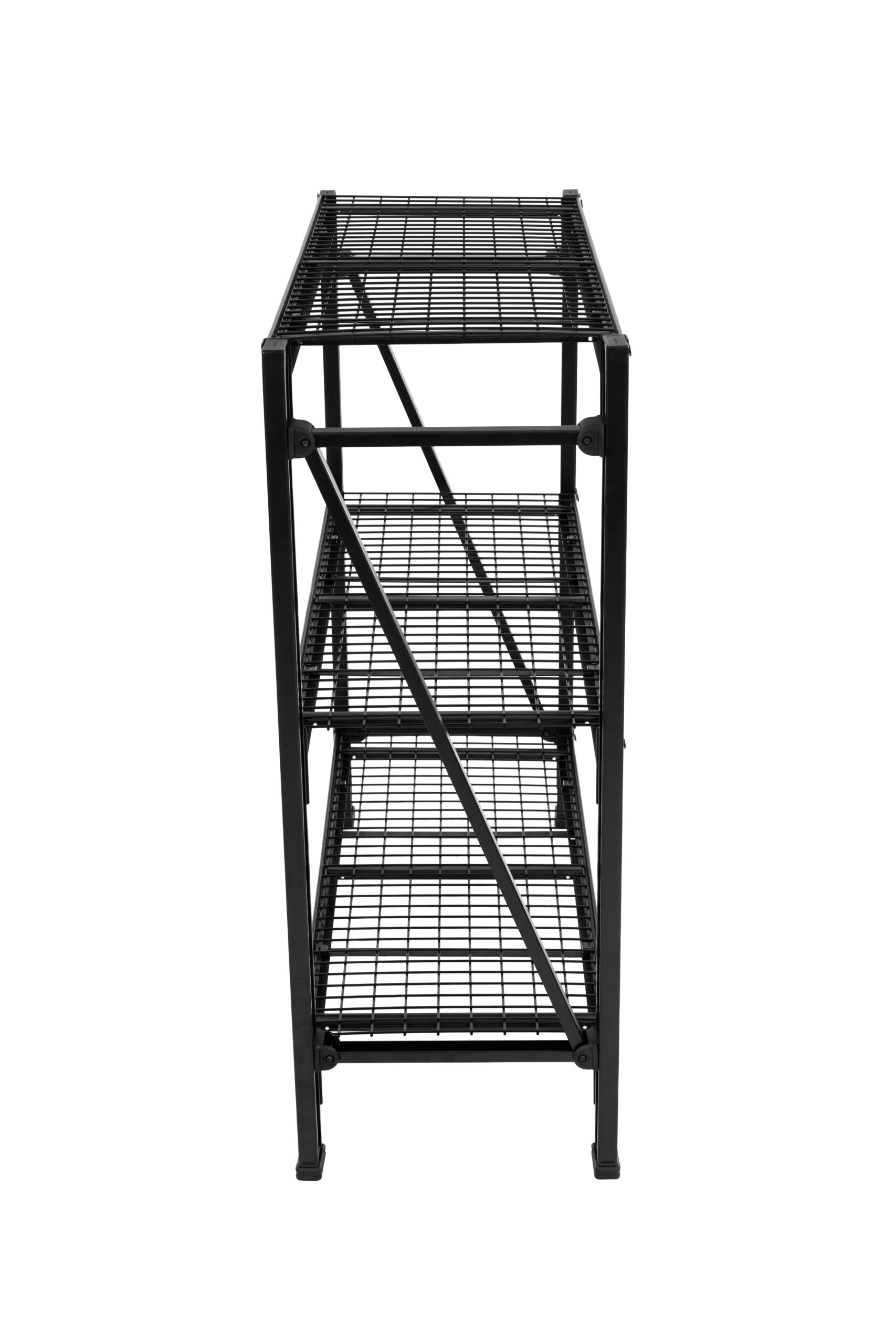 3-Tier Industrial Duty Garage Storage Bolted Shelving Unit-50W x 48H x 18D – 1500lbsLoad Capacity