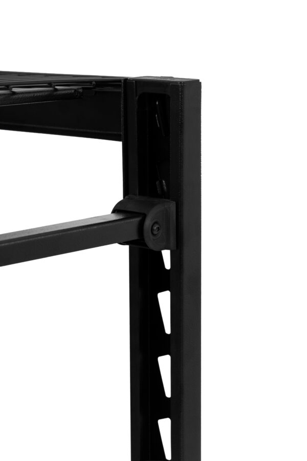 3-Tier Industrial Duty Garage Storage Bolted Shelving Unit-77W x 72H x 24D – 2500lbsLoad Capacity - Image 3