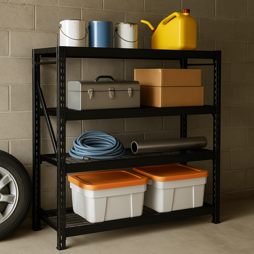 Creative garage shelving ideas to maximize space with Genesis MG's heavy-duty, wall, freestanding & overhead solutions for organized storage﻿