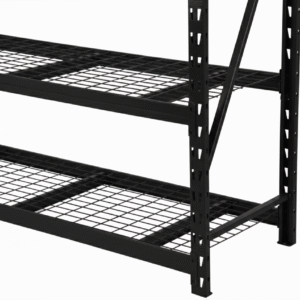 4-SHELF HEAVY-DUTY RACK 77W x 72H x24D -2000 lbs Load Capacity - Image 3