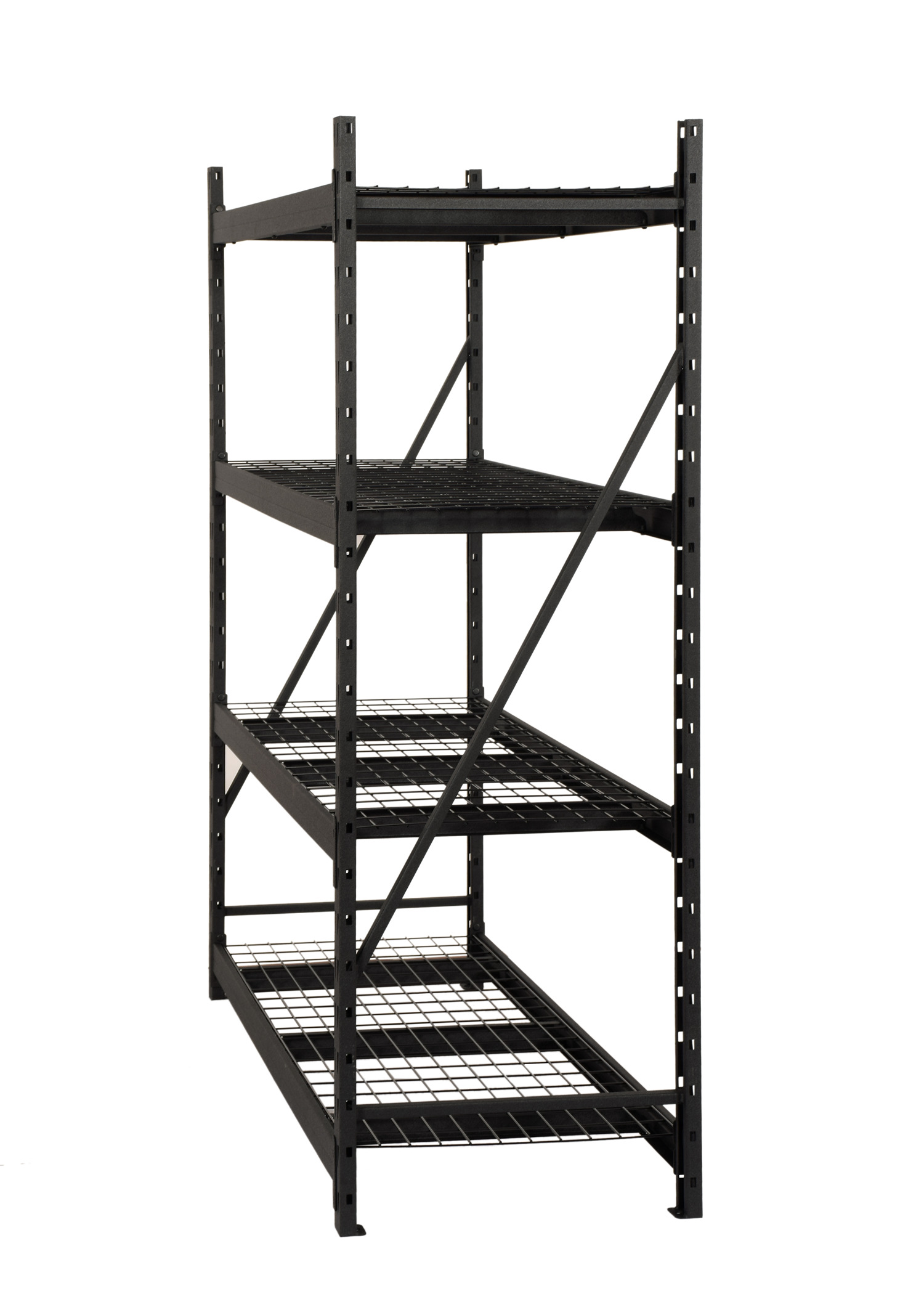 ASTROMACH 4-SHELF HEAVY-DUTY RACK 77W x 72H x24D -2500 lbs Load Capacity - Image 4