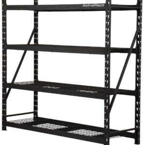 ASTROMACH 4-SHELF HEAVY-DUTY RACK 77W x 72H x24D -2500 lbs Load Capacity