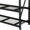 ASTROMACH 4-SHELF HEAVY-DUTY RACK 77W x 72H x24D -2500 lbs Load Capacity - Image 3