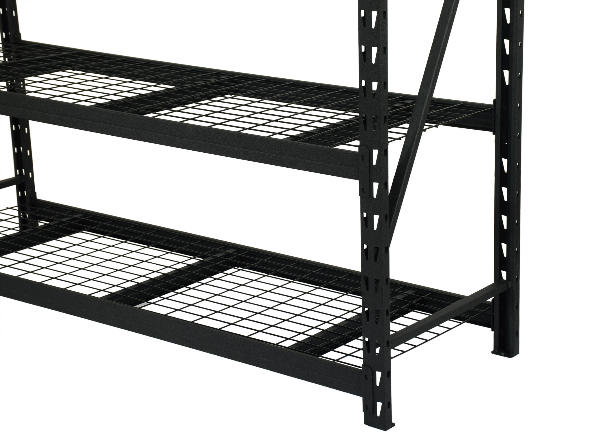 ASTROMACH 4-SHELF HEAVY-DUTY RACK 77W x 72H x24D -2500 lbs Load Capacity - Image 3