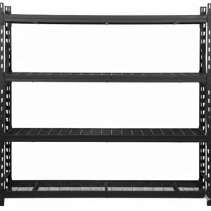 4-SHELF HEAVY-DUTY RACK 77W x 72H x24D -2000 lbs Load Capacity