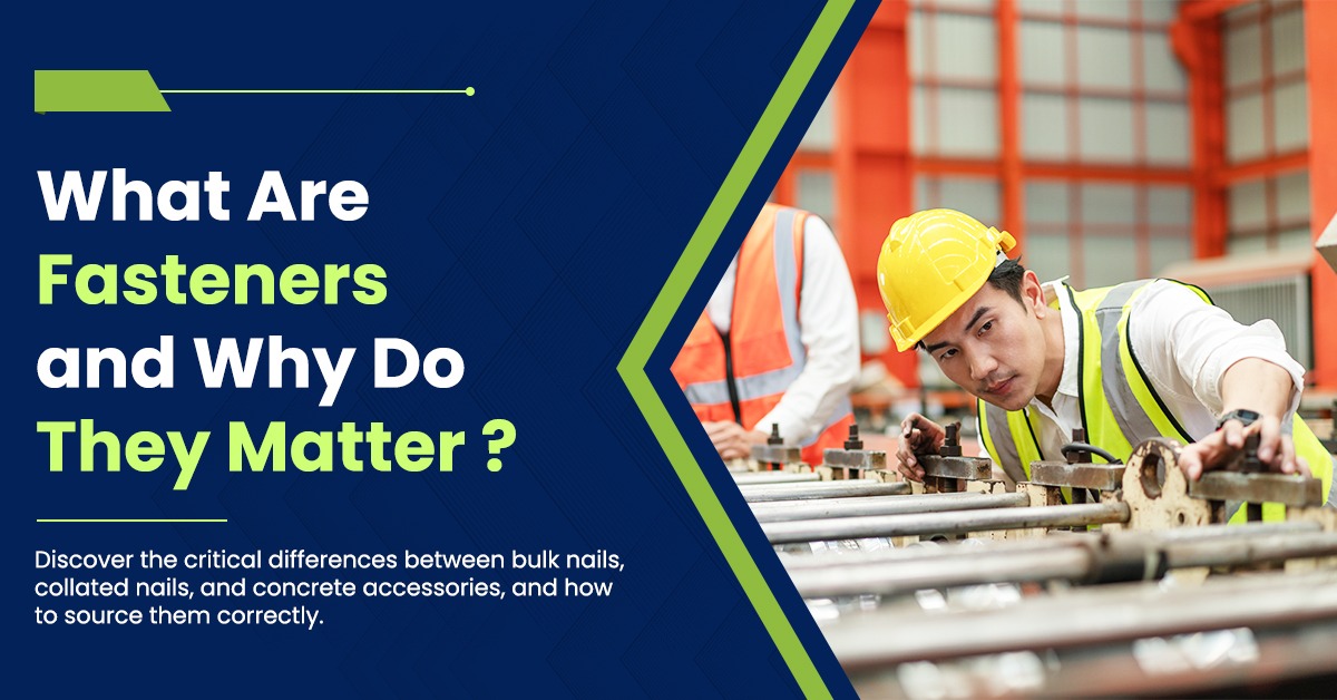 Fasteners and their role in construction and manufacturing