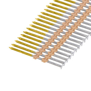 Plastic collated